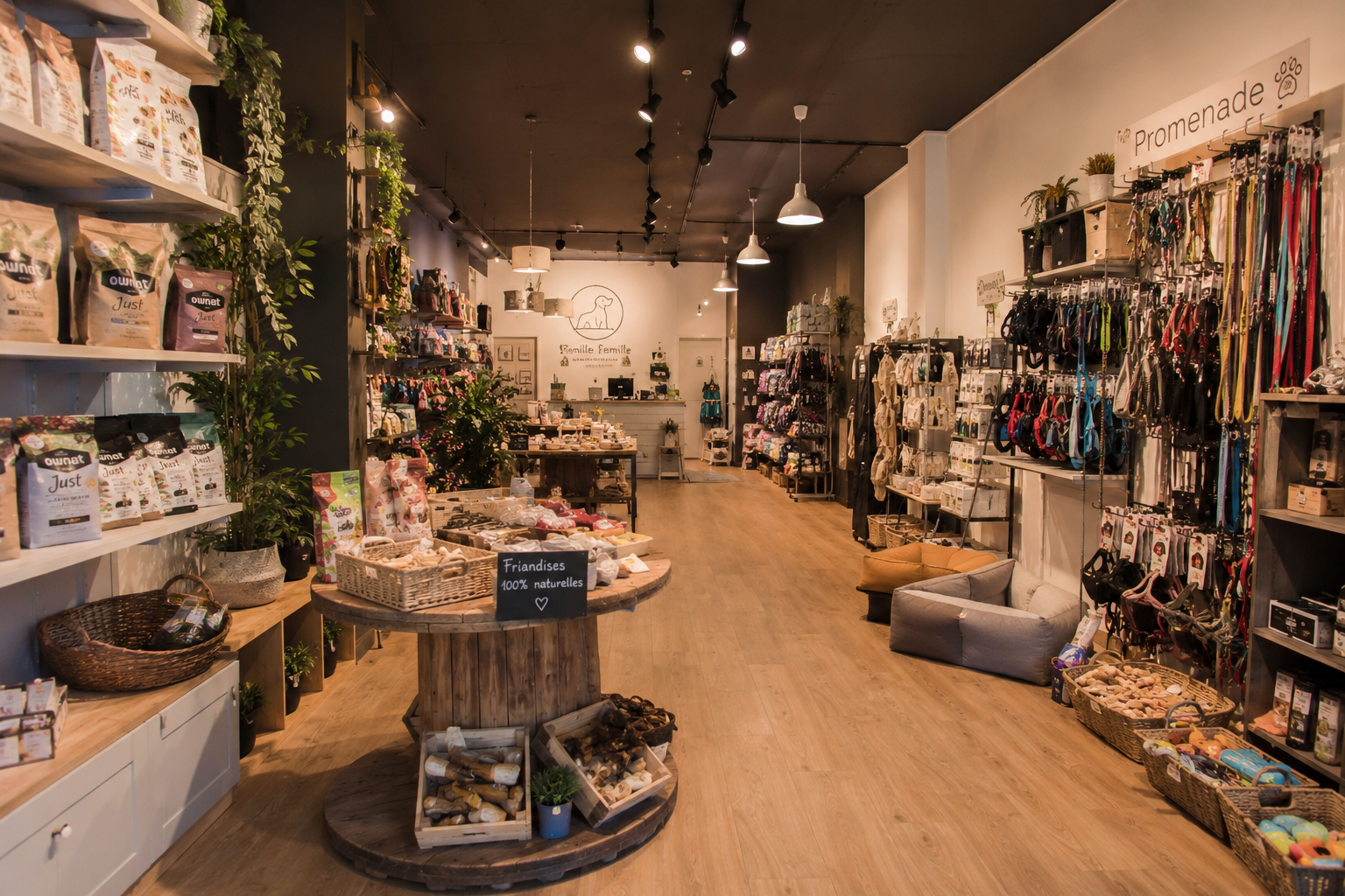 Boutiques chien Rennes alimentation accessoires éducatrice canine